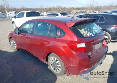 2012 Subaru Impreza 2.0I z USA, uszkodzony, nr VIN JF1GPAA69CH208246